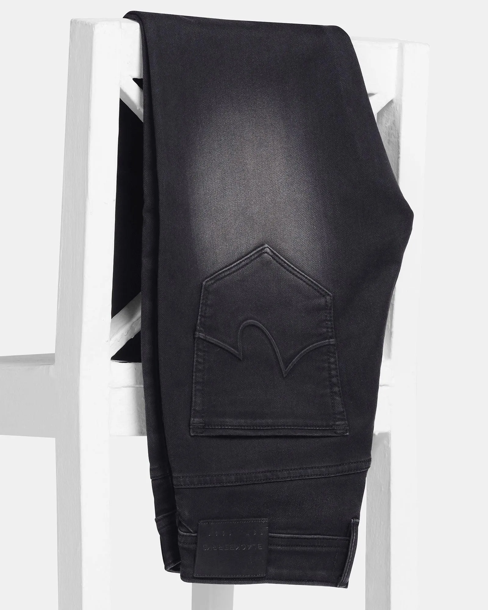 Slim Comfort Buff Fit Black Jeans - Betsy
