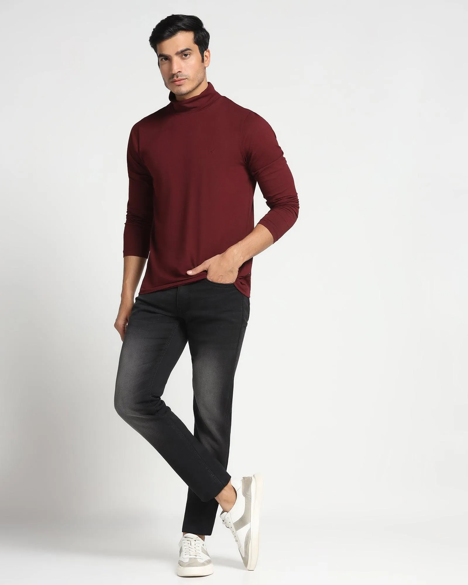 Slim Comfort Buff Fit Black Jeans - Betsy