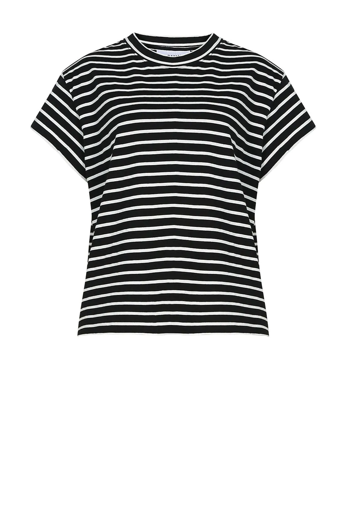 standard tee / black|white stripe