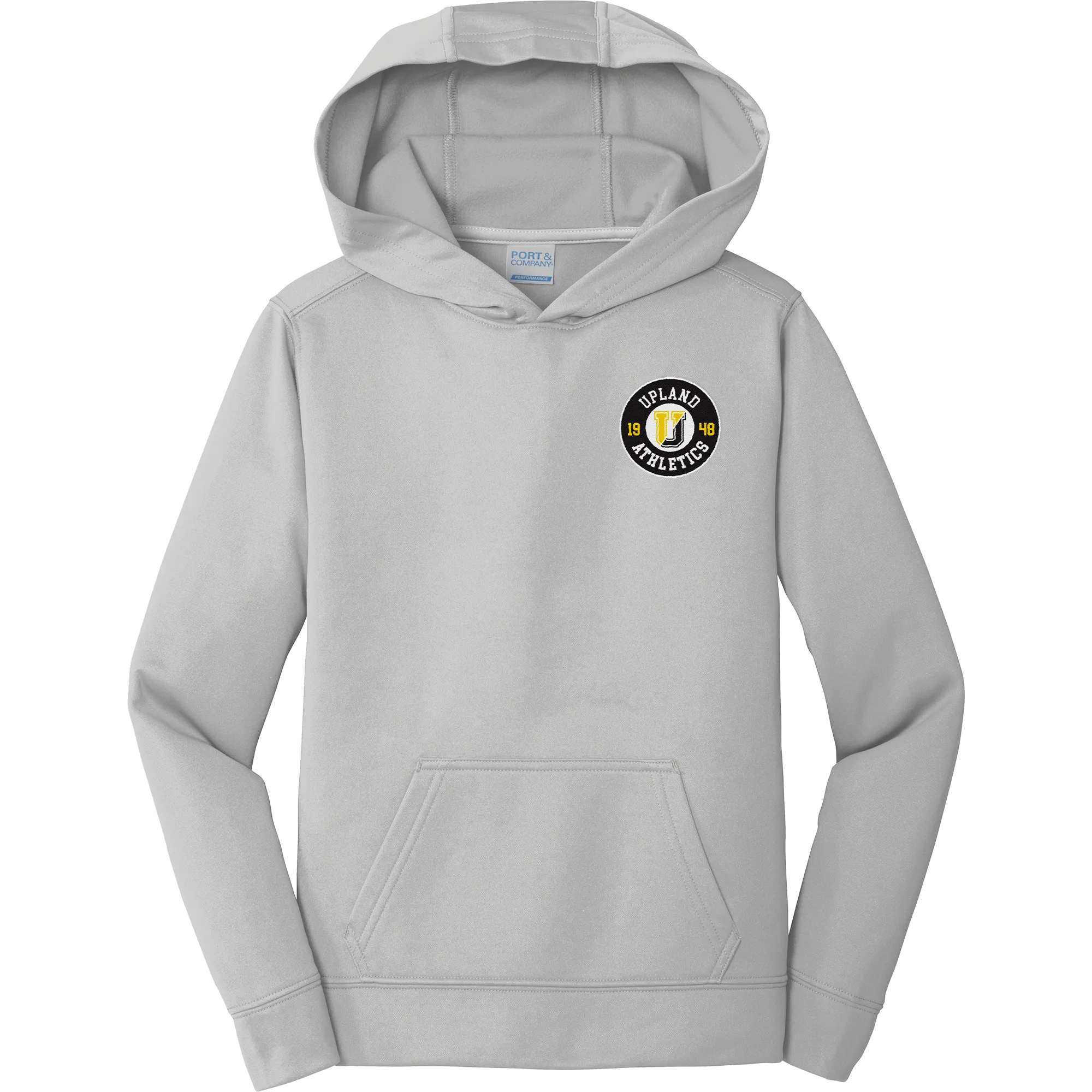 Upland Country Day School Youth Performance Fleece Pullover Hooded Sweatshirt