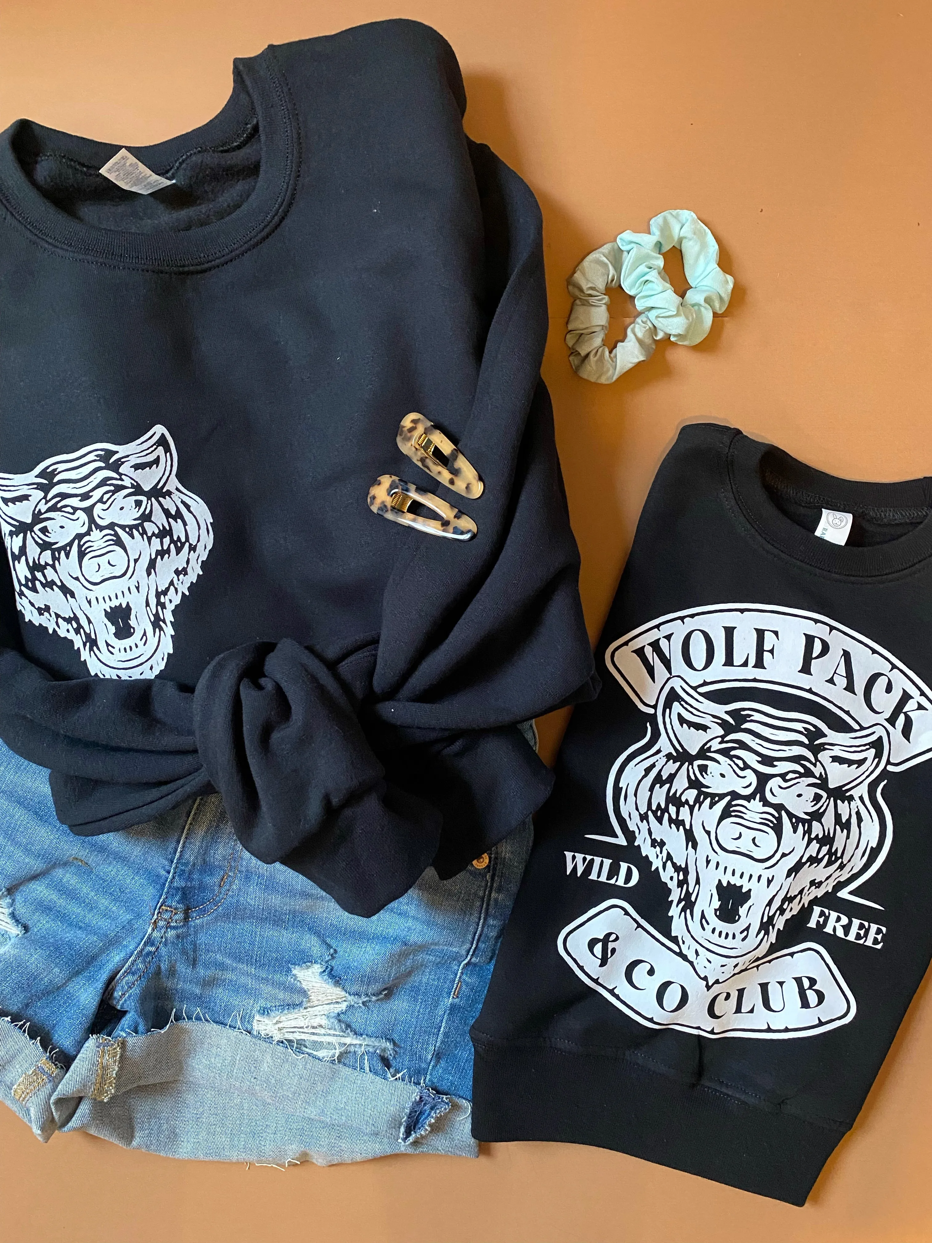 Wolf Pack Club - Adult   Kids (sweatshirts)