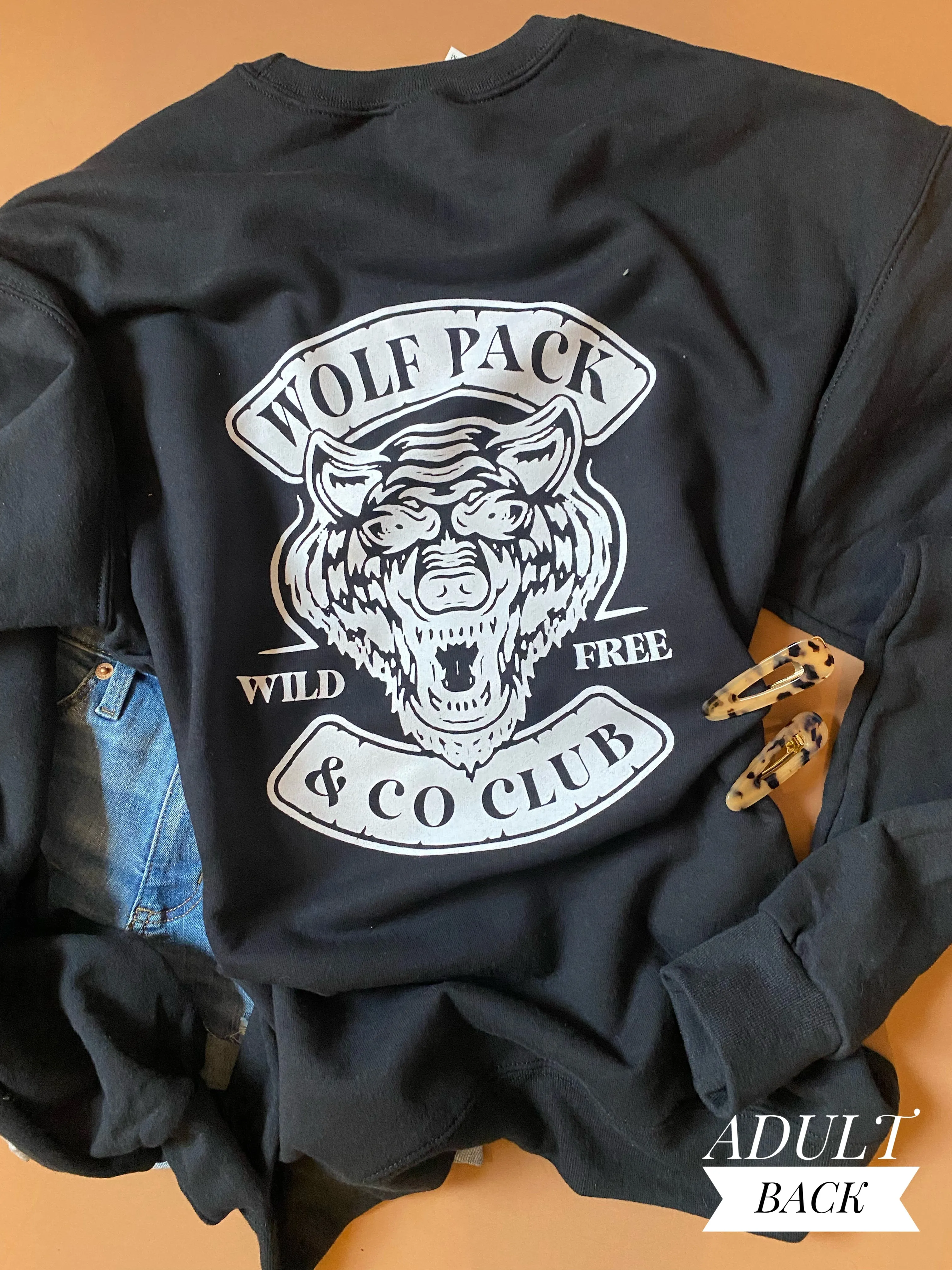 Wolf Pack Club - Adult   Kids (sweatshirts)